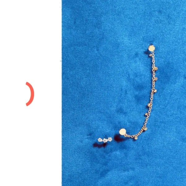 Best Accoglienza fatale. Single earring Earrings
