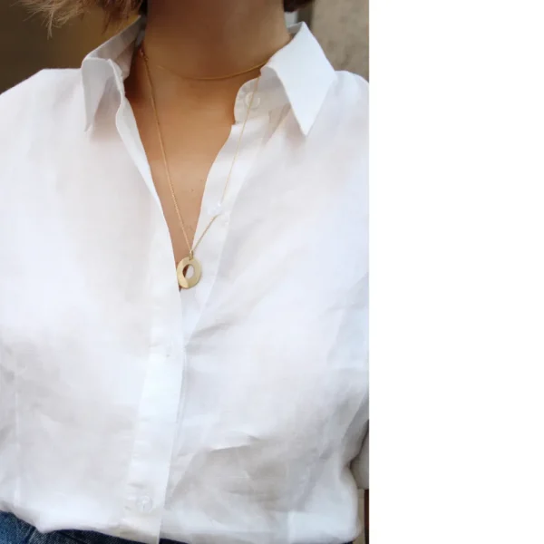 Online Bagel 22. Gold pendant Pendants | Customized Products