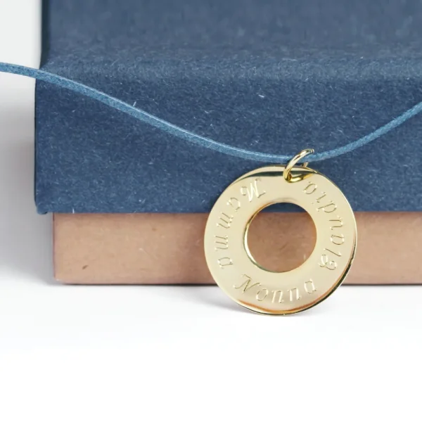 Online Bagel 22. Gold pendant Pendants | Customized Products