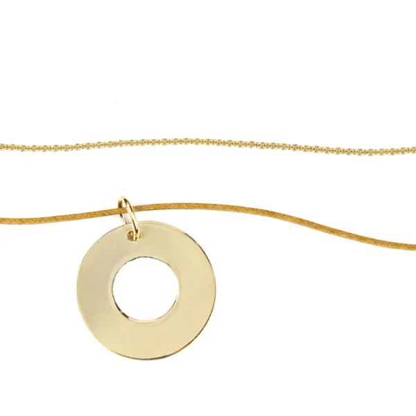 Online Bagel 22. Gold pendant Pendants | Customized Products