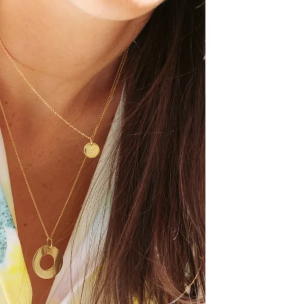 Online Bagel 22. Gold pendant Pendants | Customized Products