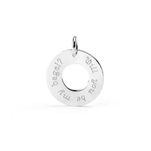 Sale Bagel 22. Silver pendant Pendants | Customized Products