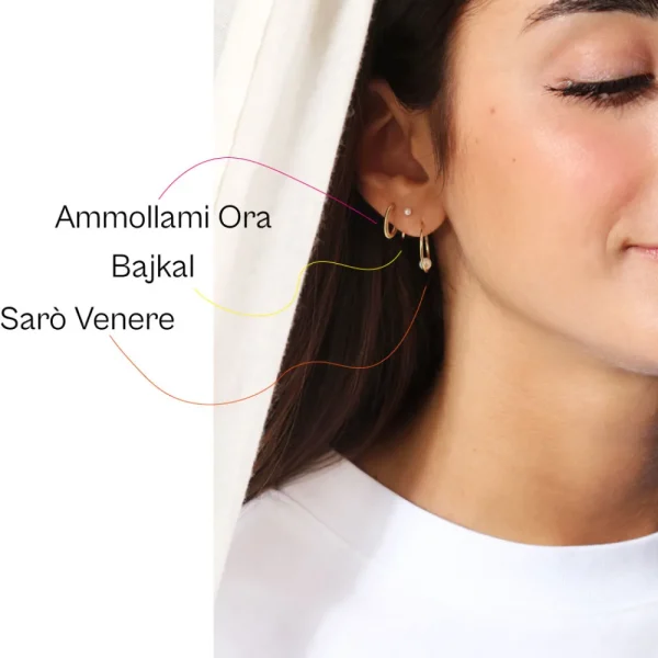 Online Bajkal. Single earring Earrings