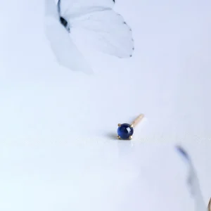 Discount Blue sigh. Single earring Earrings