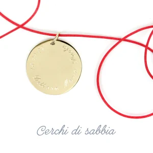 New Cerchi di sabbia. Gold pendant Pendants | Customized Products