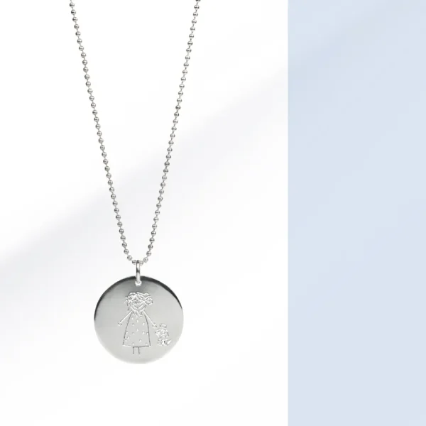 Sale Cerchi di sabbia. Silver pendant Pendants | Customized Products