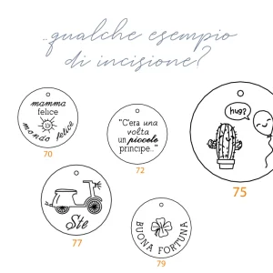 Sale Cerchi di sabbia. Silver pendant Pendants | Customized Products