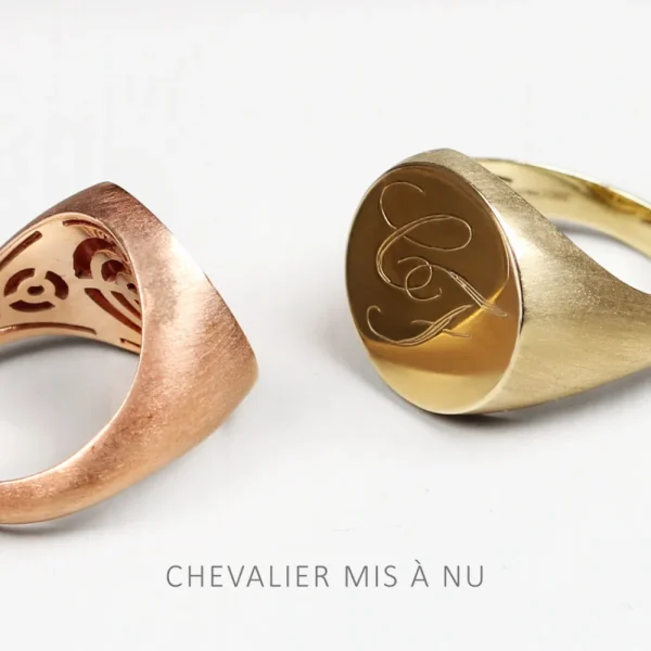 New Chevalier mis à nu Rings