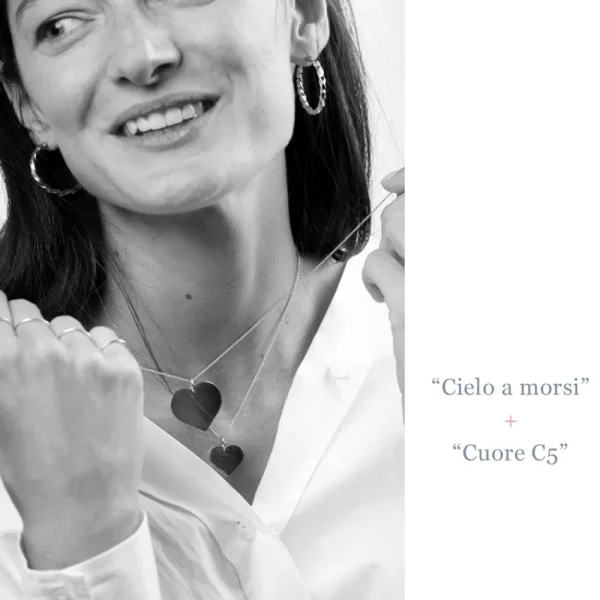 Online Cielo a morsi. Silver pendant Pendants | Customized Products