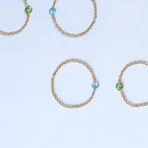 New Contemplo. Ring (light-blue) Rings