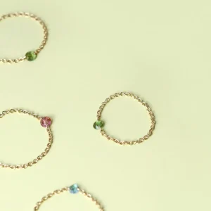 New Contemplo. Ring (light-blue) Rings