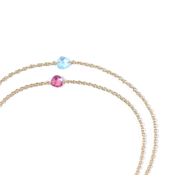 Online Coupon for welded bracelet “Secret. Qui gli occhi si abbracciano (cerulei)” Gift Card | Bracelets