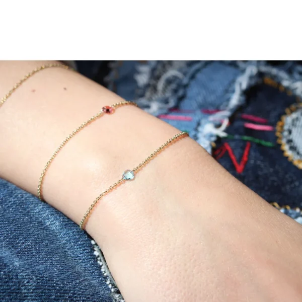 Online Coupon for welded bracelet “Secret. Qui gli occhi si abbracciano (cerulei)” Gift Card | Bracelets