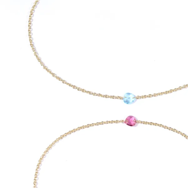 Online Coupon for welded bracelet “Secret. Qui gli occhi si abbracciano (cerulei)” Gift Card | Bracelets