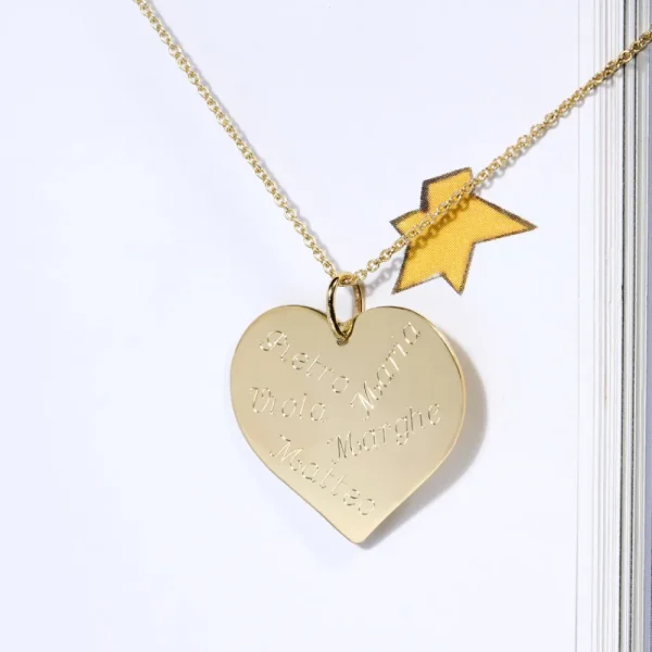 Sale Cuore C5. Gold Pendant Pendants | Customized Products