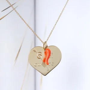 Sale Cuore C5. Gold Pendant Pendants | Customized Products