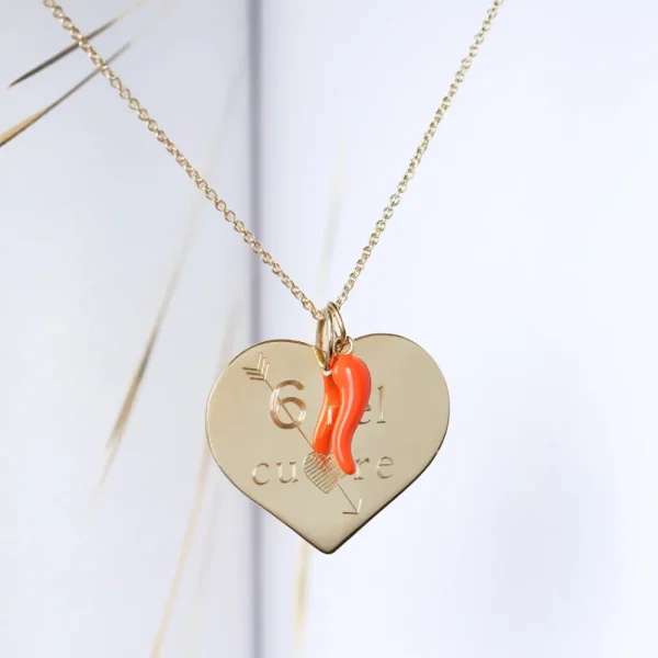 Sale Cuore C5. Gold Pendant Pendants | Customized Products