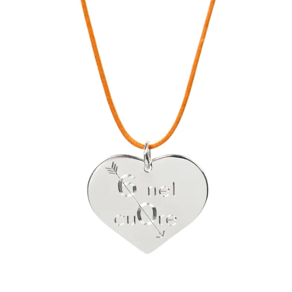 Outlet Cuore C5. Silver Pendant Pendants | Customized Products