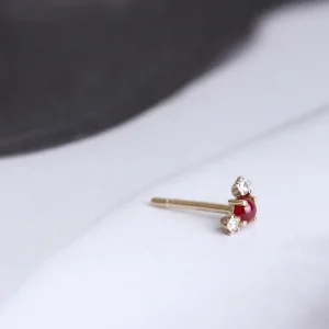 Outlet Due (Mandelbrot set). Single earring Earrings