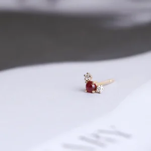 Outlet Due (Mandelbrot set). Single earring Earrings
