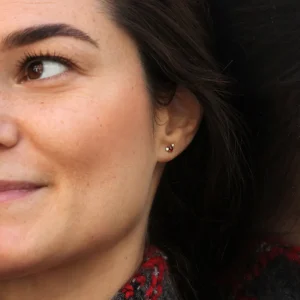 Outlet Due (Mandelbrot set). Single earring Earrings