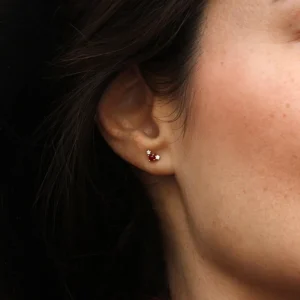 Outlet Due (Mandelbrot set). Single earring Earrings
