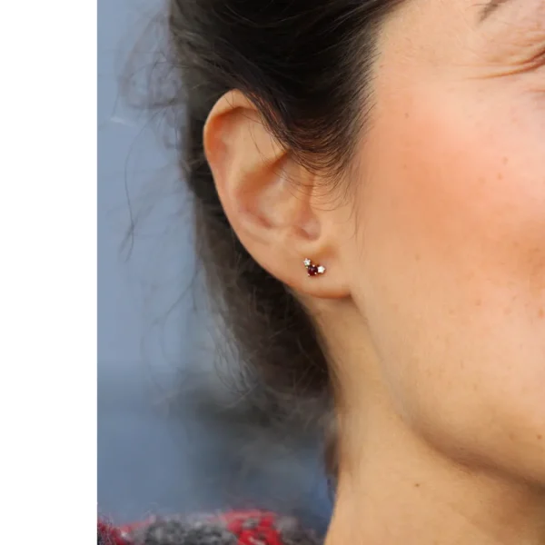 Outlet Due (Mandelbrot set). Single earring Earrings