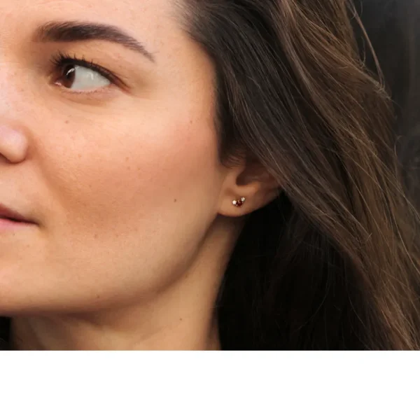Outlet Due (Mandelbrot set). Single earring Earrings
