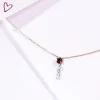 Sale Esclamata (+ruby). Necklace Necklaces