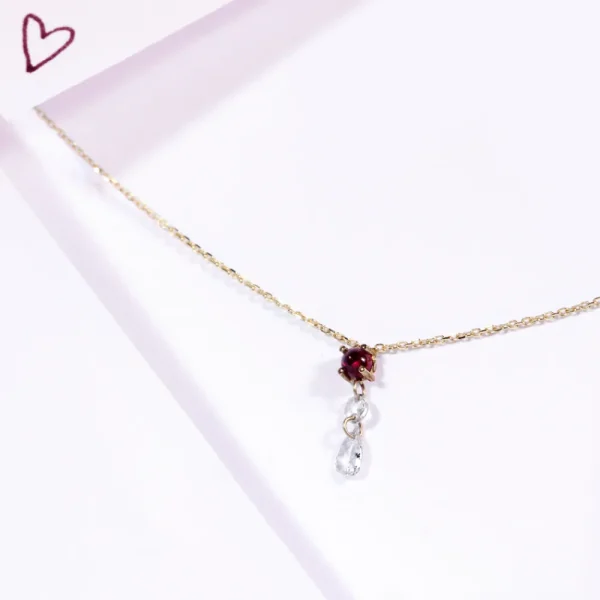 Sale Esclamata (+ruby). Necklace Necklaces