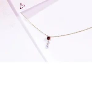 Sale Esclamata (+ruby). Necklace Necklaces