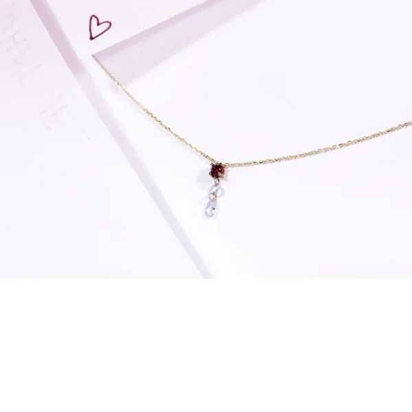 Sale Esclamata (+ruby). Necklace Necklaces
