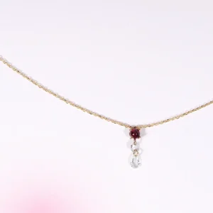 Sale Esclamata (+ruby). Necklace Necklaces