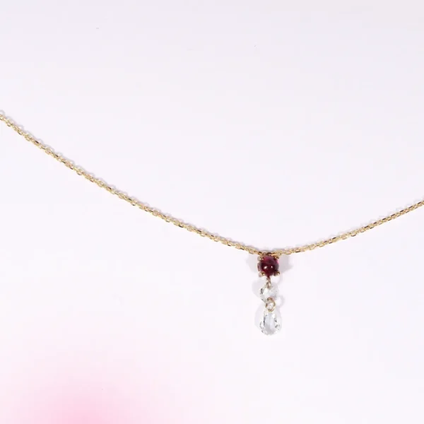Sale Esclamata (+ruby). Necklace Necklaces