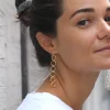 Hot Gli schiocchi di Anteros (empty circles). Single earring Earrings
