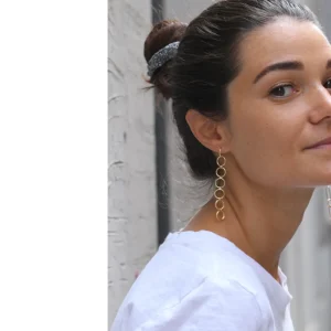 Hot Gli schiocchi di Anteros (empty circles). Single earring Earrings