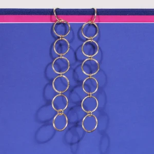 Hot Gli schiocchi di Anteros (empty circles). Single earring Earrings