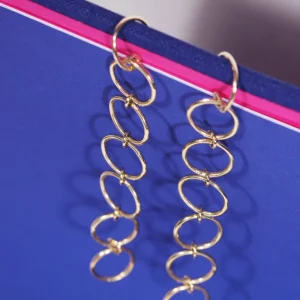 Hot Gli schiocchi di Anteros (empty circles). Single earring Earrings