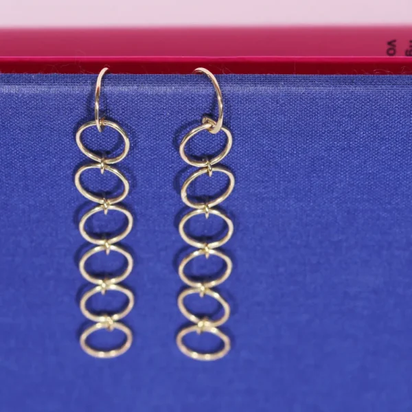 Hot Gli schiocchi di Anteros (empty circles). Single earring Earrings