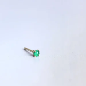 Fashion Green sigh. Single earring Earrings