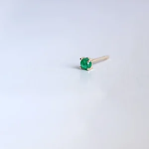 Fashion Green sigh. Single earring Earrings