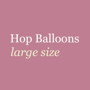 Online Hop Balloons (large). Single earring Earrings