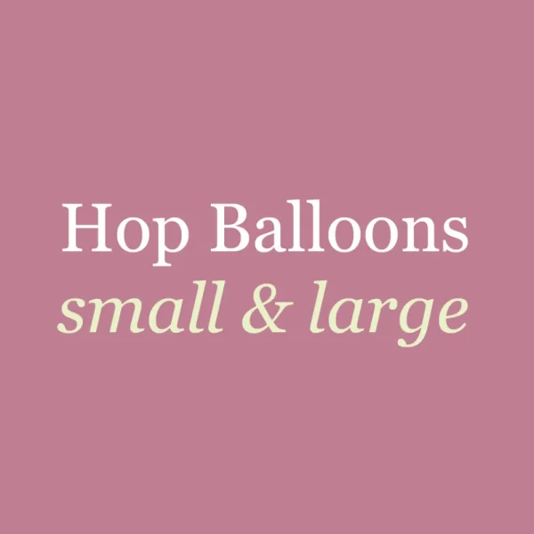 Fashion Hop Balloons (small). Single earring Earrings