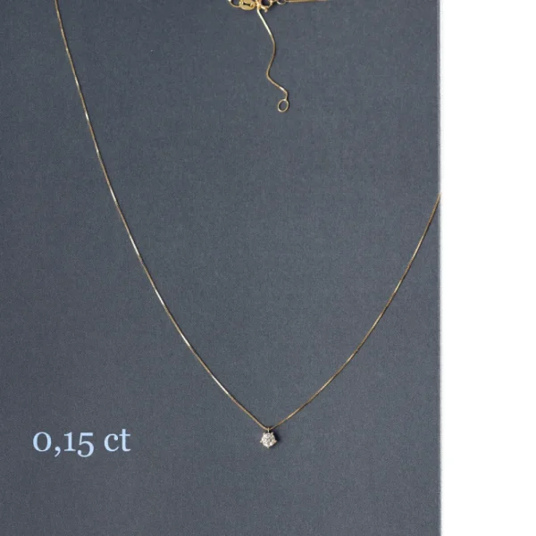 Hot I silenzi dove inizia il rosso. Necklace (0,15 ct) Necklaces