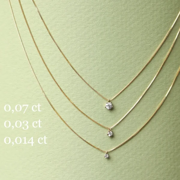 Online I silenzi dove inizia il rosso. Necklace (0,03 ct) Necklaces