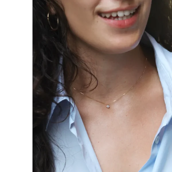 Hot I silenzi dove inizia il rosso. Necklace (0,15 ct) Necklaces