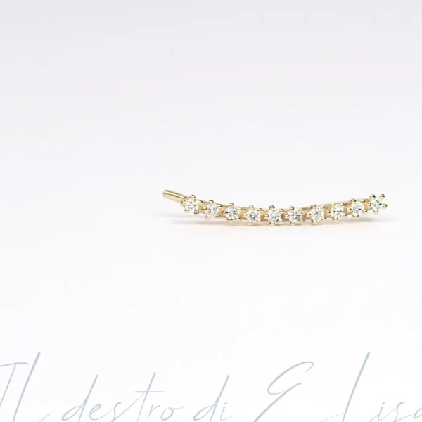 Outlet Il destro di Elisa. Ear climber Earrings