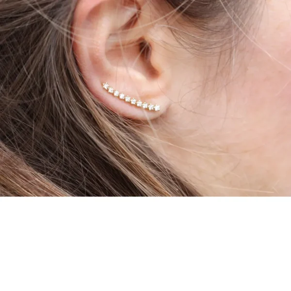 Outlet Il destro di Elisa. Ear climber Earrings