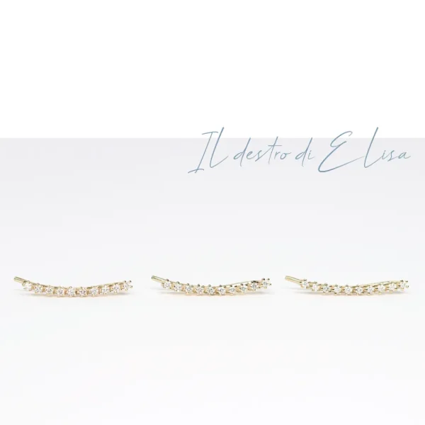 Outlet Il destro di Elisa. Ear climber Earrings