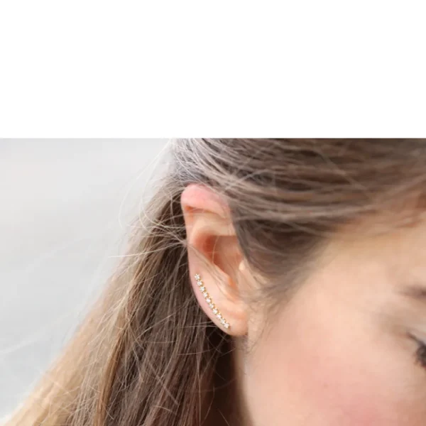 Outlet Il destro di Elisa. Ear climber Earrings